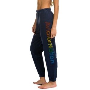 Aviator Nation Sweatpants, Navy